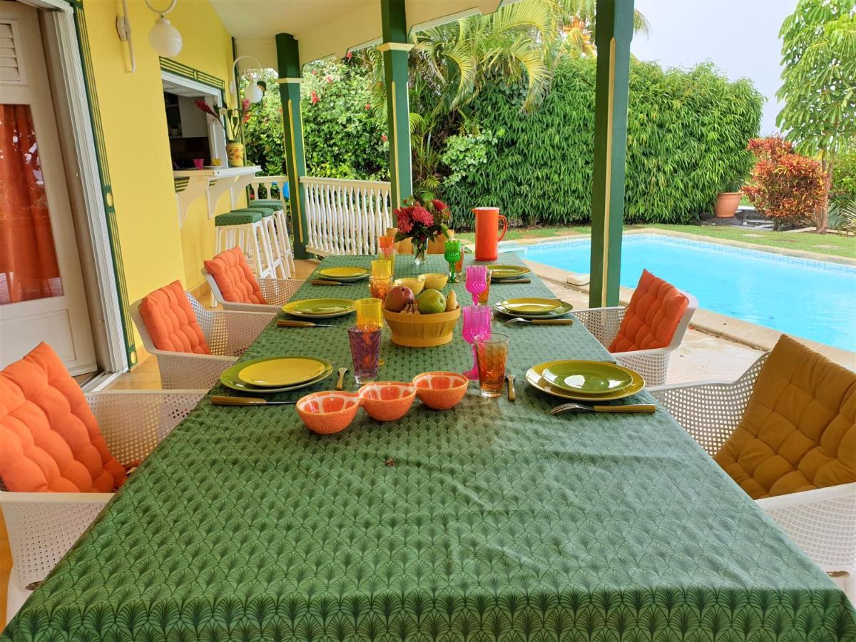 Villa Guadeloupe Saint Francois Acces Mer Piscine Iguana Bay - Villa Zagadi 外观 照片